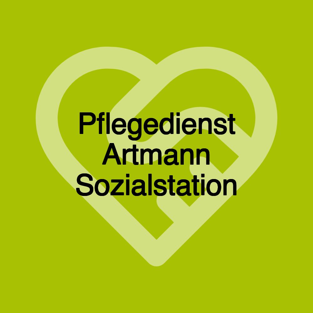 Pflegedienst Artmann Sozialstation