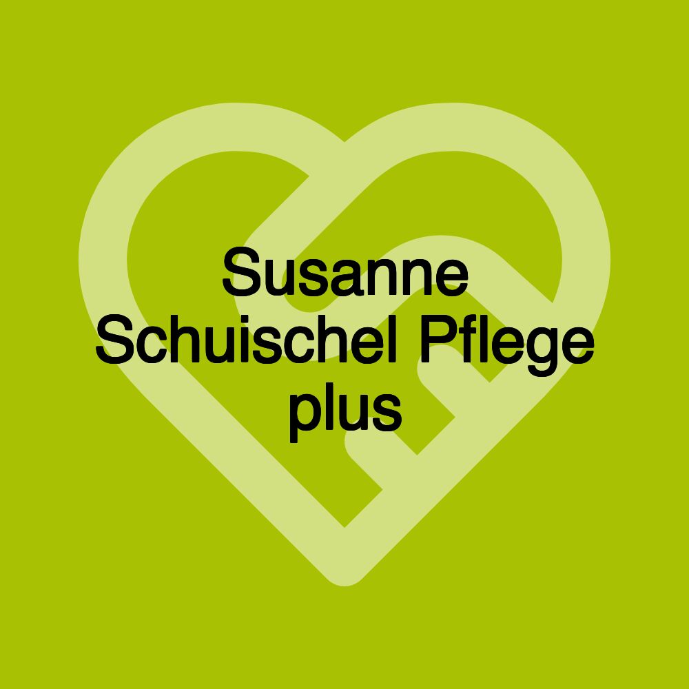 Susanne Schuischel Pflege plus