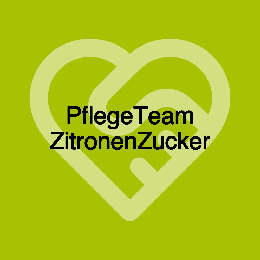 PflegeTeam ZitronenZucker