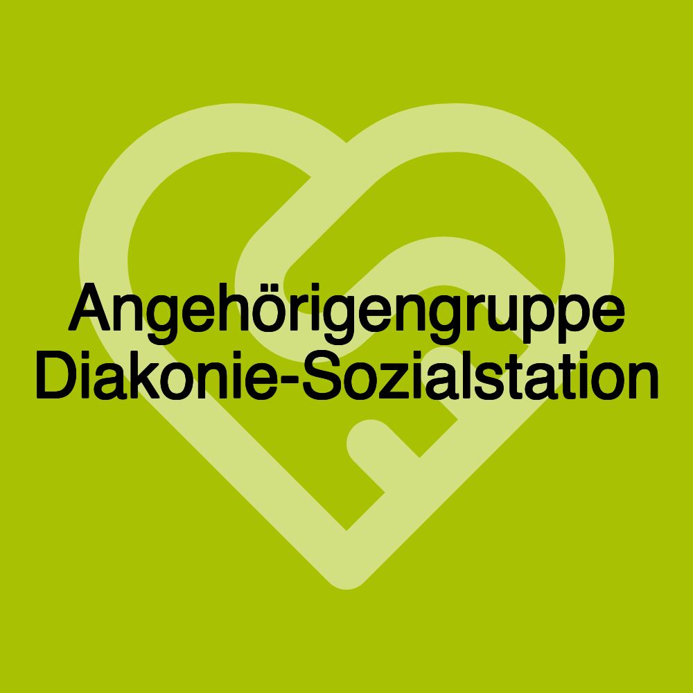 Angehörigengruppe Diakonie-Sozialstation