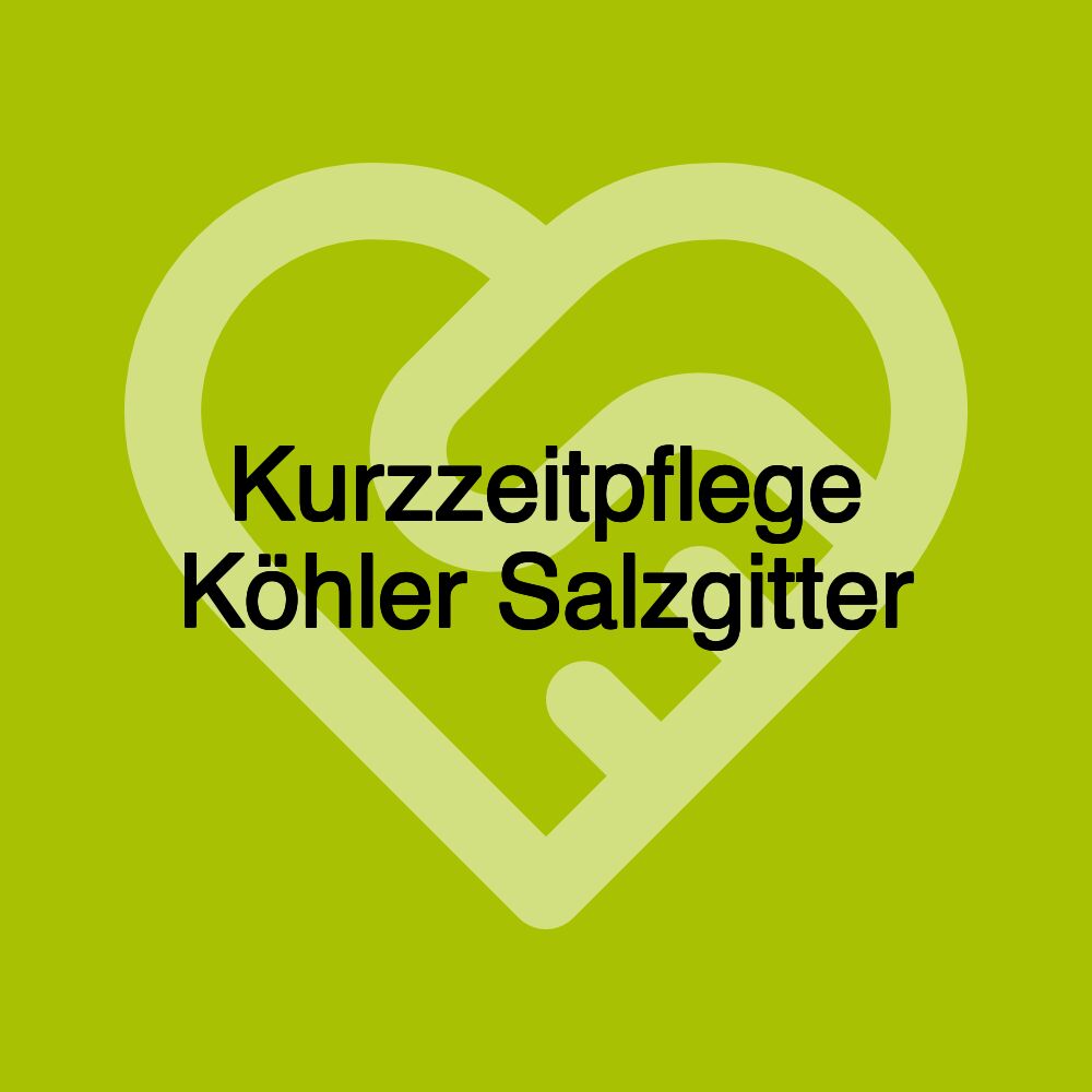 Kurzzeitpflege Köhler Salzgitter