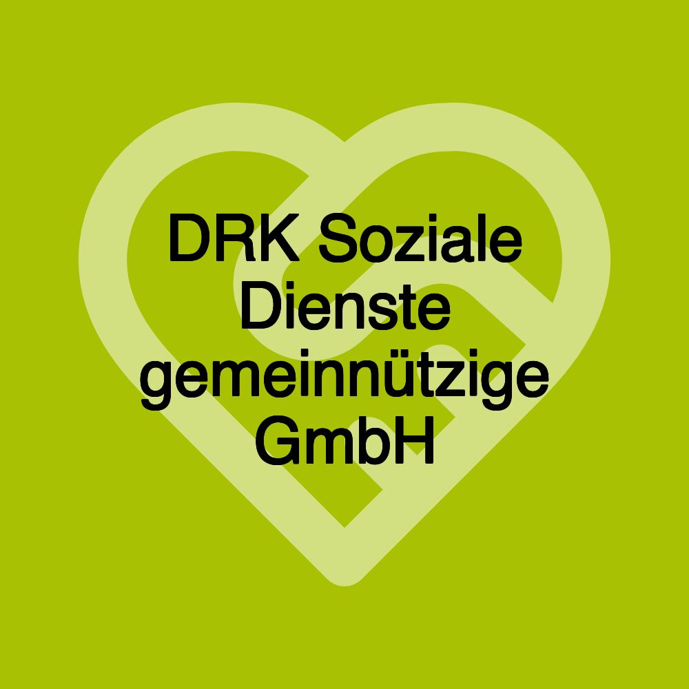 DRK Soziale Dienste gemeinnützige GmbH
