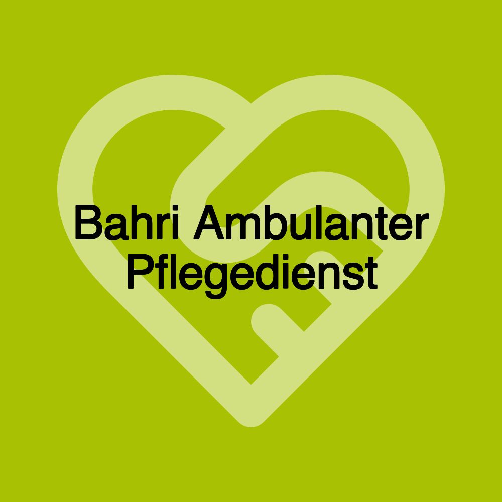Bahri Ambulanter Pflegedienst