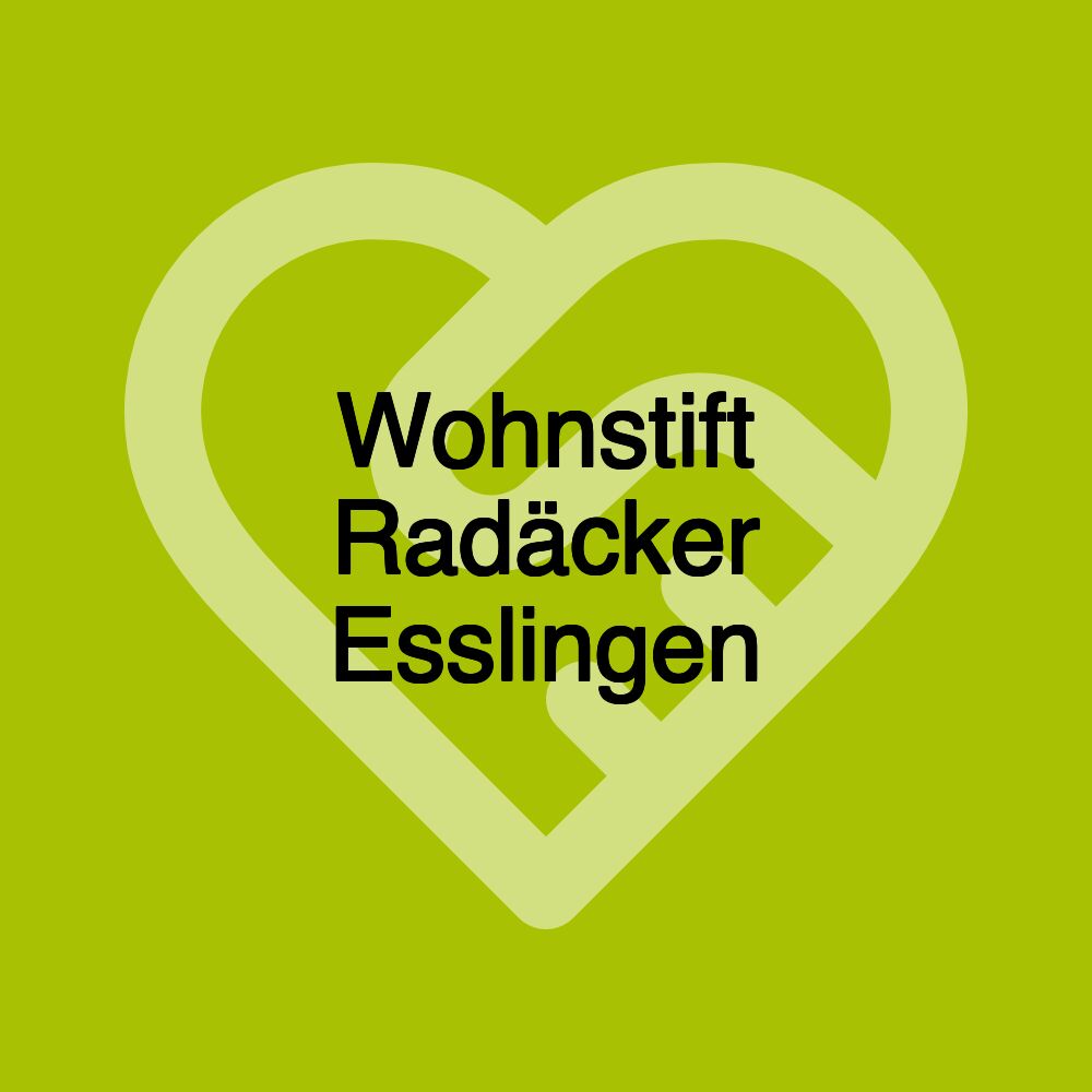 Wohnstift Radäcker Esslingen