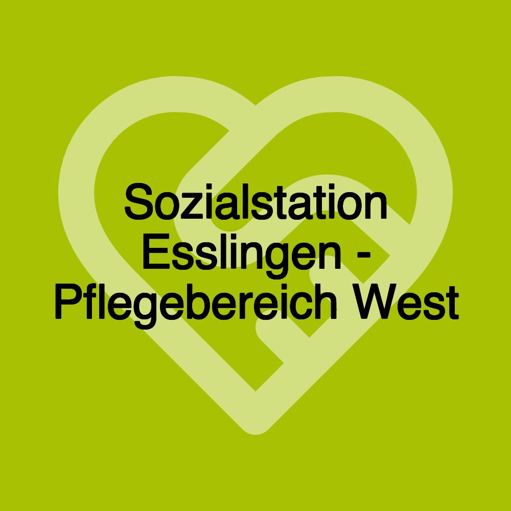 Sozialstation Esslingen - Pflegebereich West