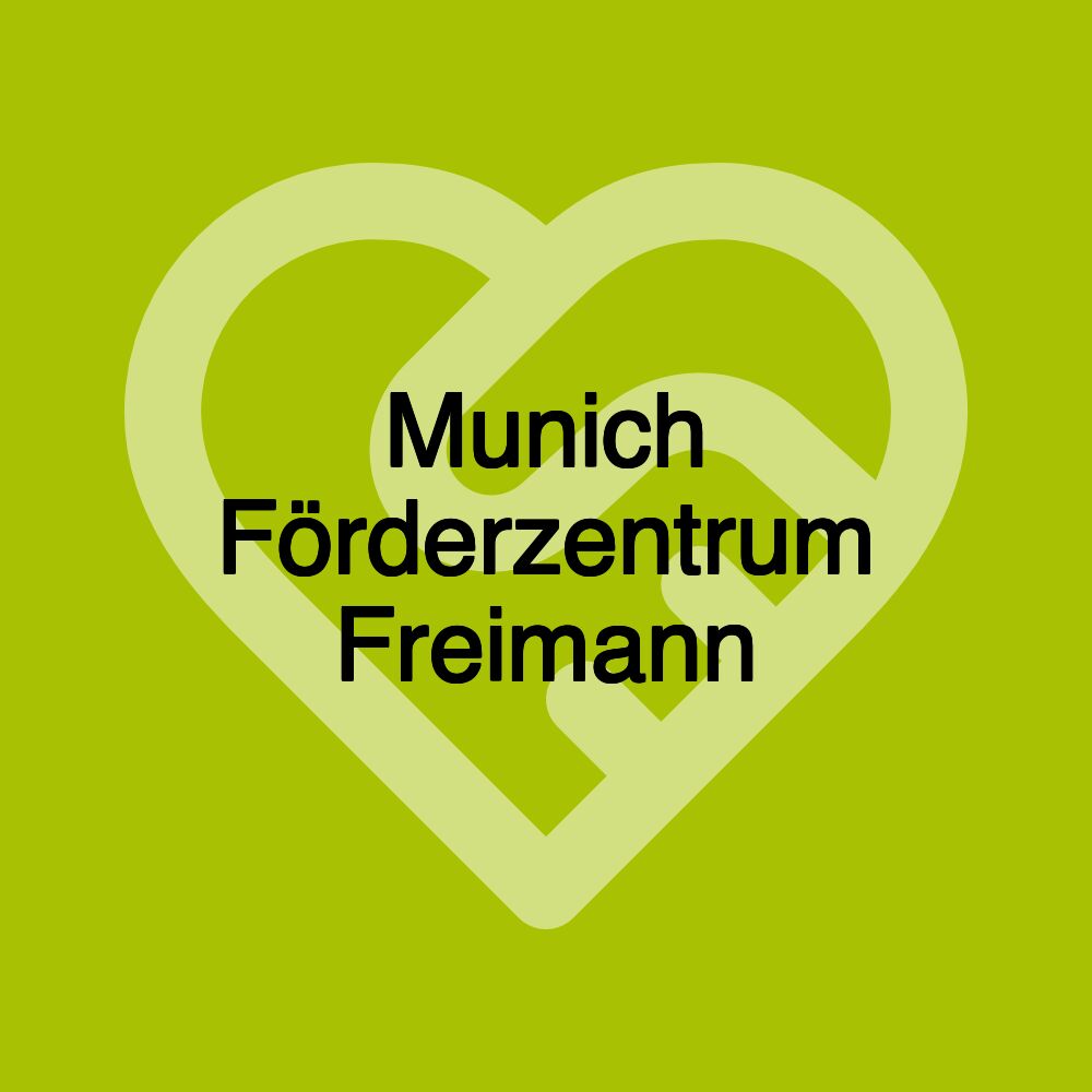 Munich Förderzentrum Freimann
