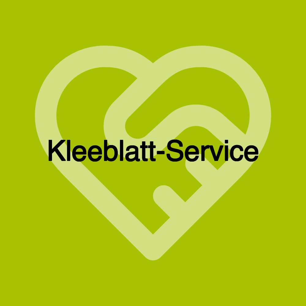 Kleeblatt-Service