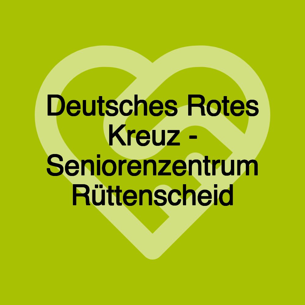 Deutsches Rotes Kreuz - Seniorenzentrum Rüttenscheid