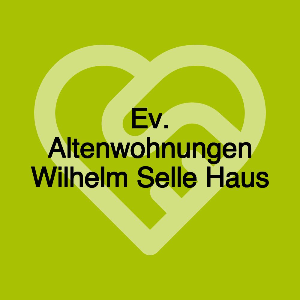 Ev. Altenwohnungen Wilhelm Selle Haus