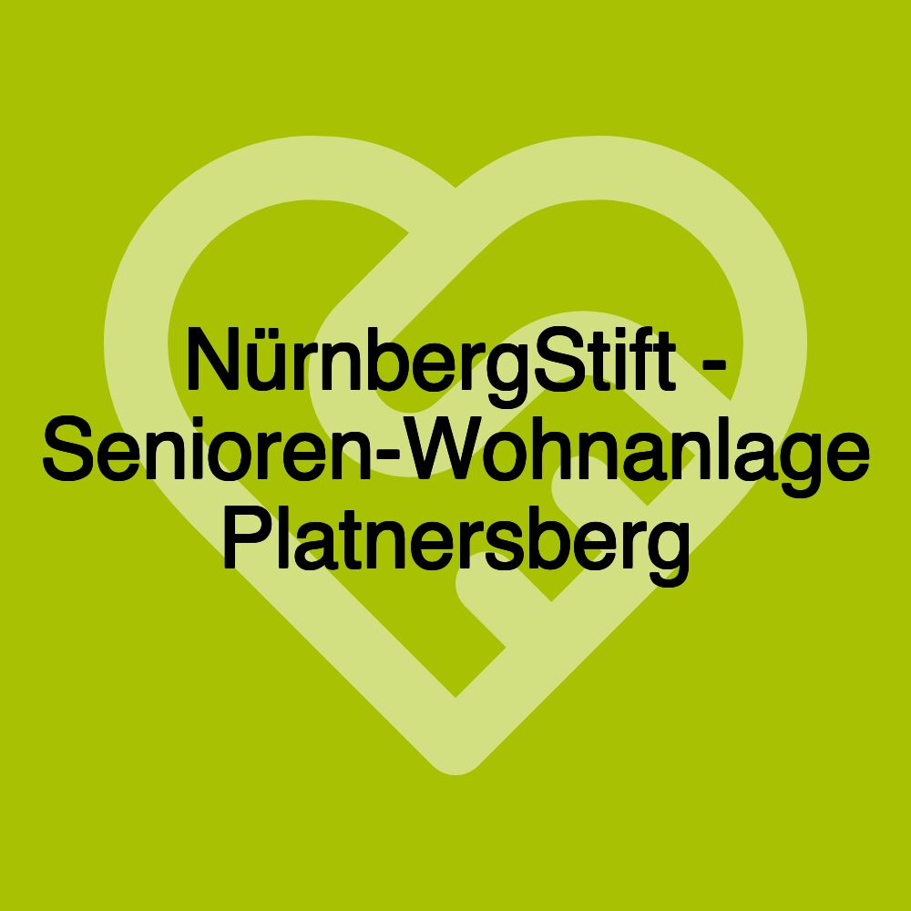 NürnbergStift - Senioren-Wohnanlage Platnersberg