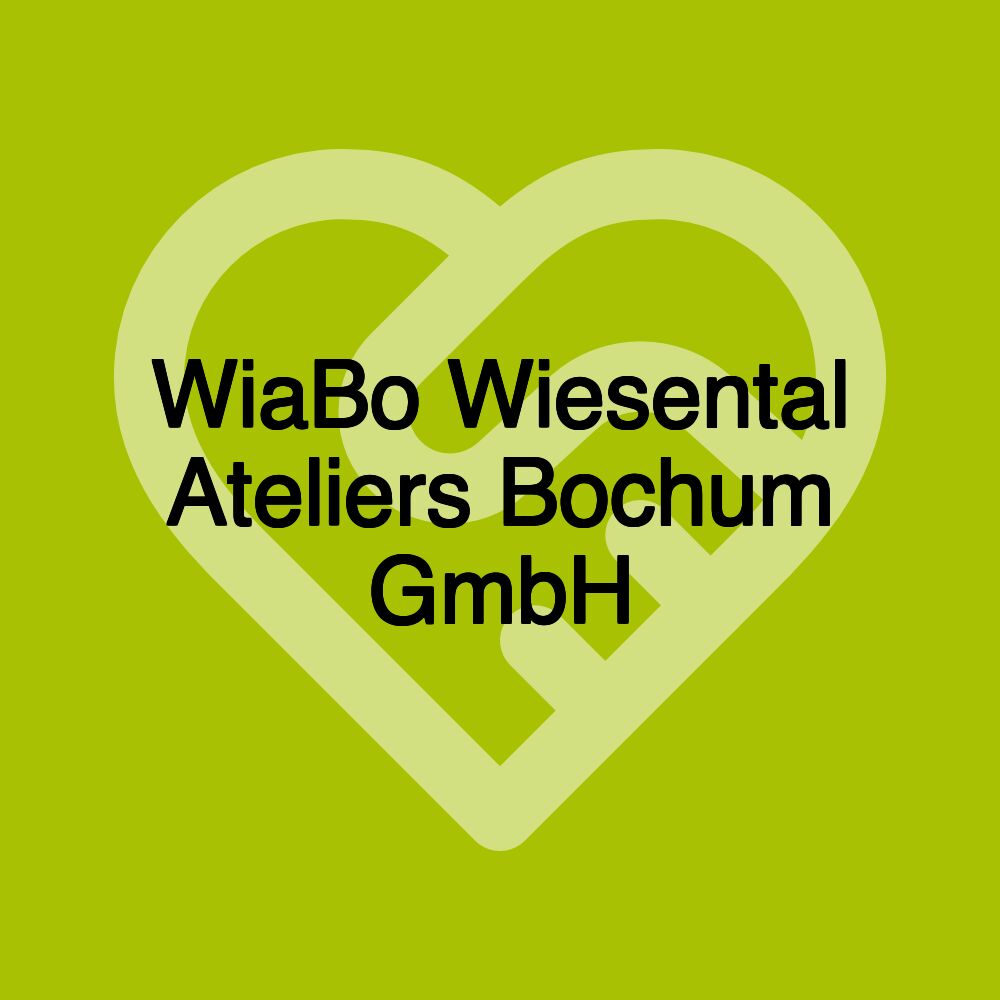 WiaBo Wiesental Ateliers Bochum GmbH