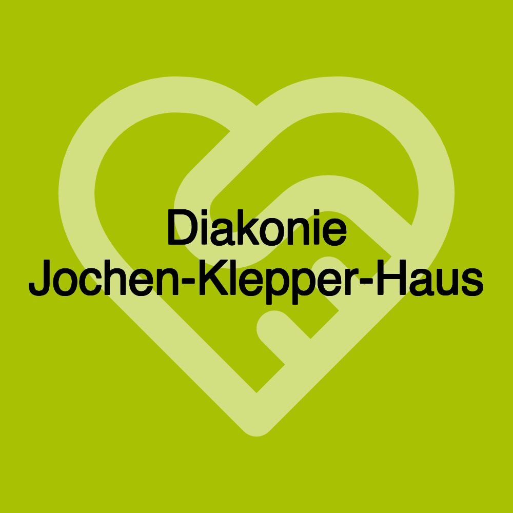 Diakonie Jochen-Klepper-Haus