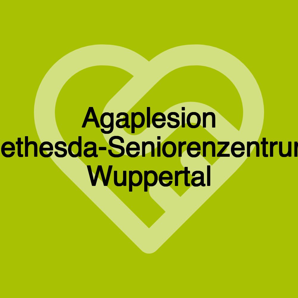 Agaplesion Bethesda-Seniorenzentrum Wuppertal