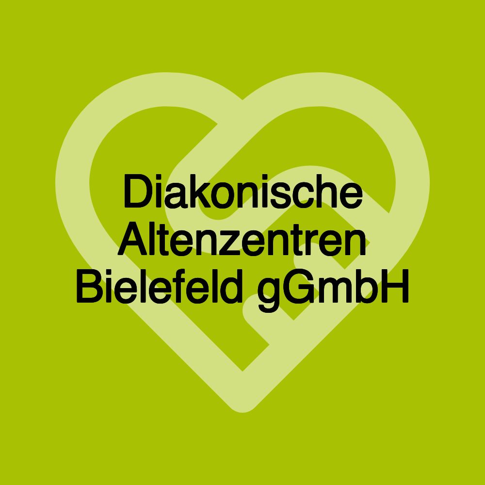 Diakonische Altenzentren Bielefeld gGmbH