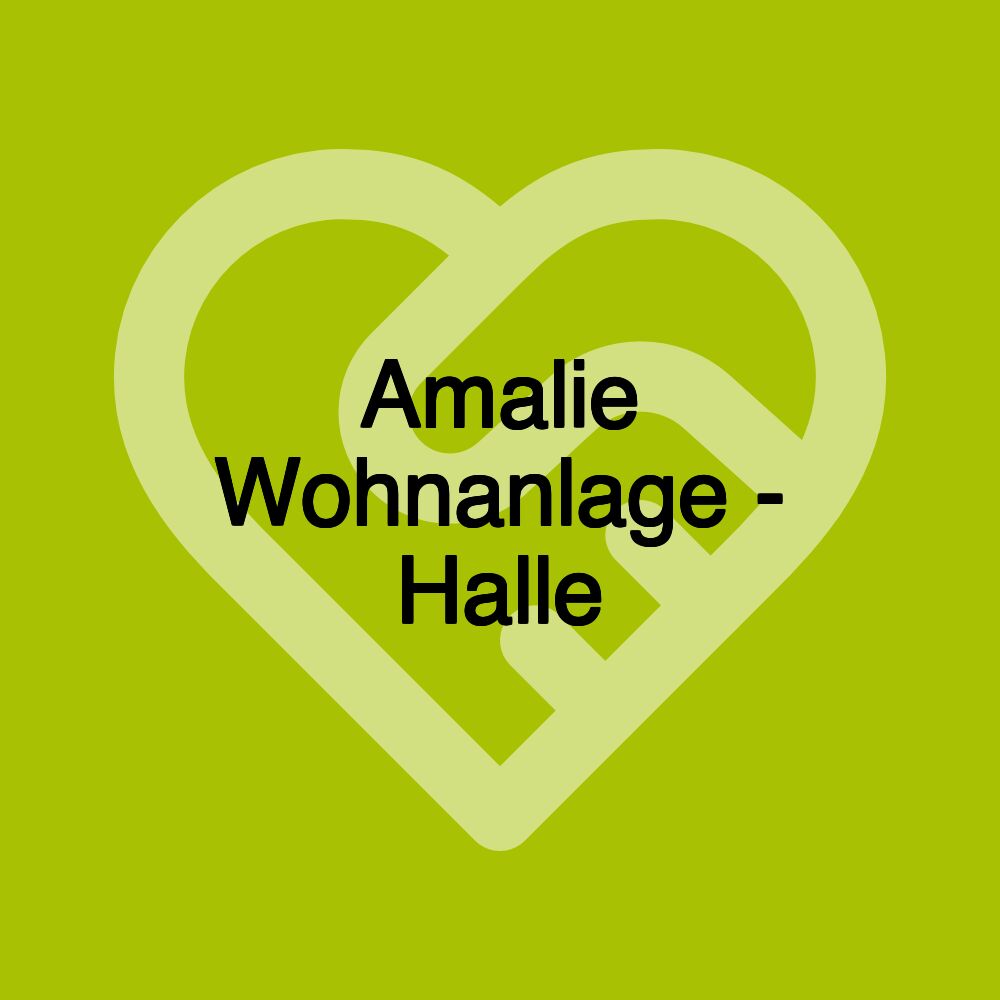 Amalie Wohnanlage - Halle