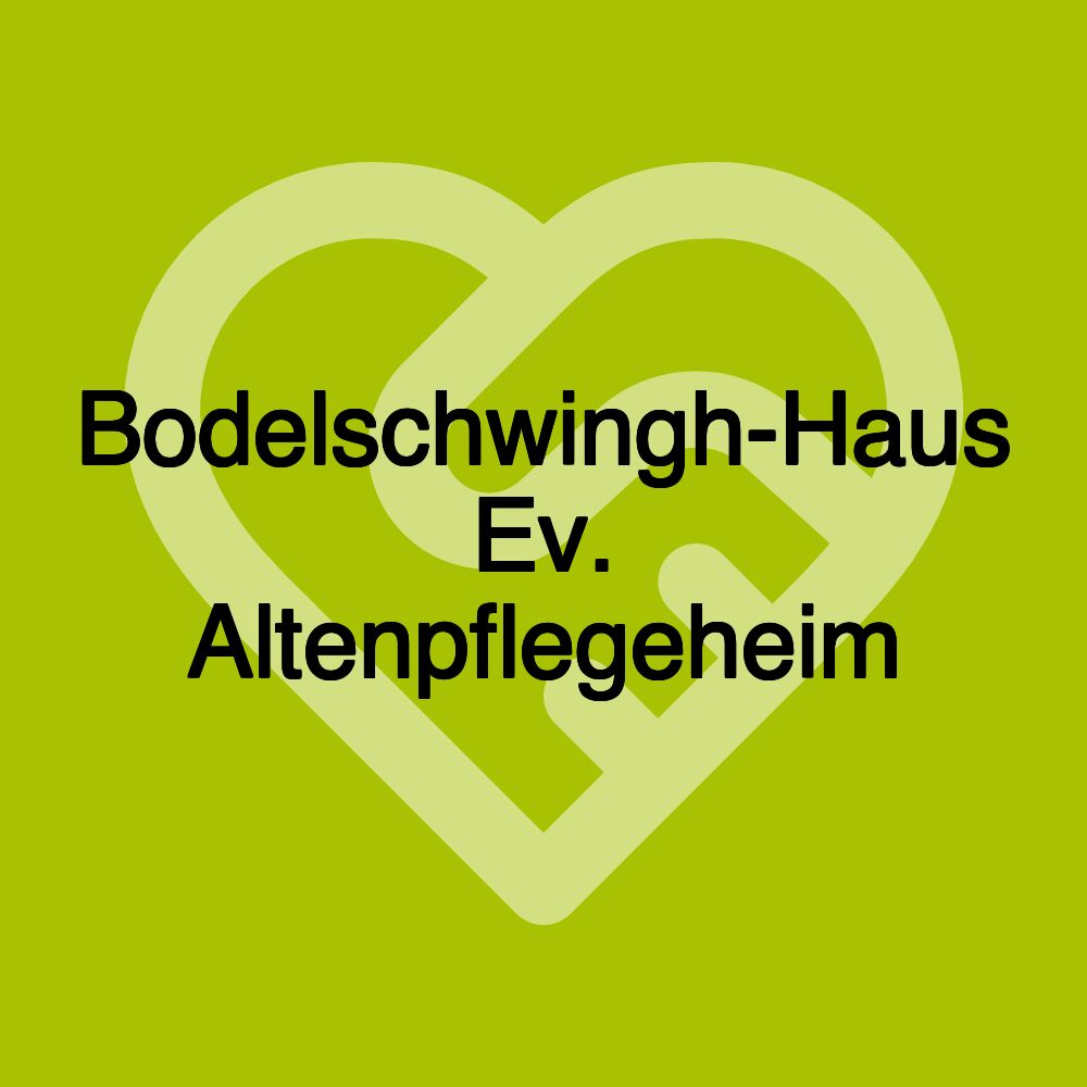 Bodelschwingh-Haus Ev. Altenpflegeheim