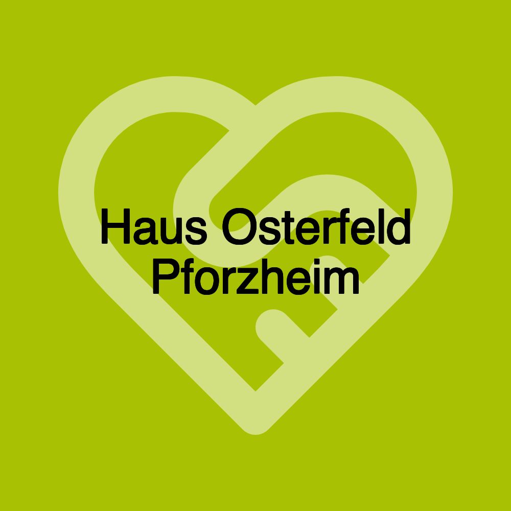 Haus Osterfeld Pforzheim
