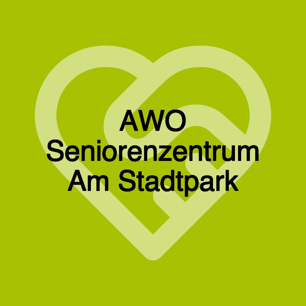 AWO Seniorenzentrum Am Stadtpark