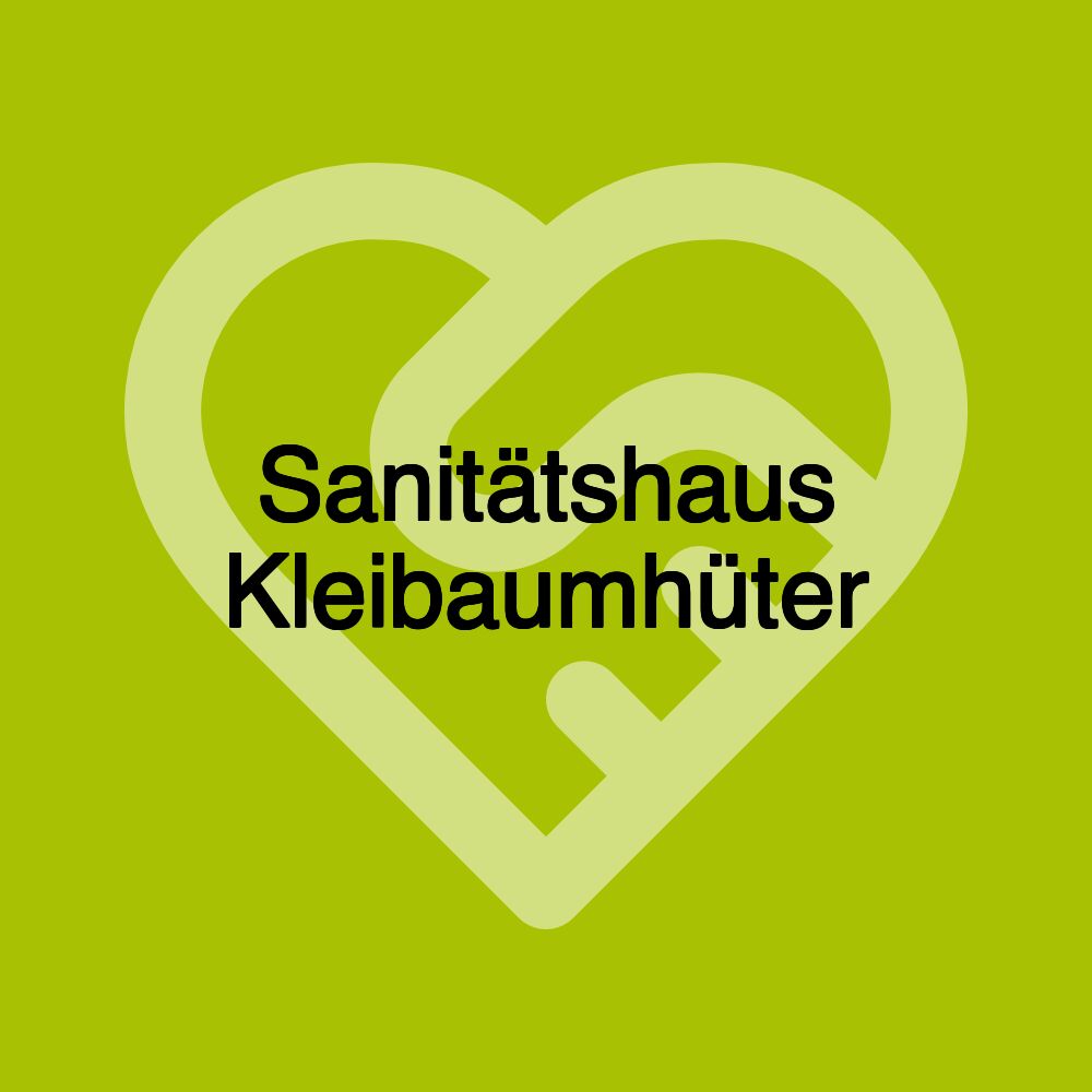 Sanitätshaus Kleibaumhüter