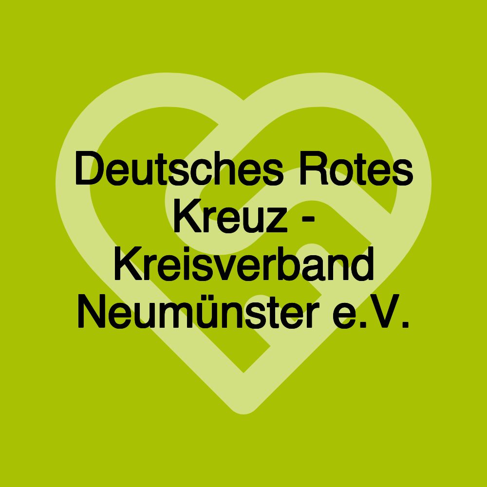 Deutsches Rotes Kreuz - Kreisverband Neumünster e.V.