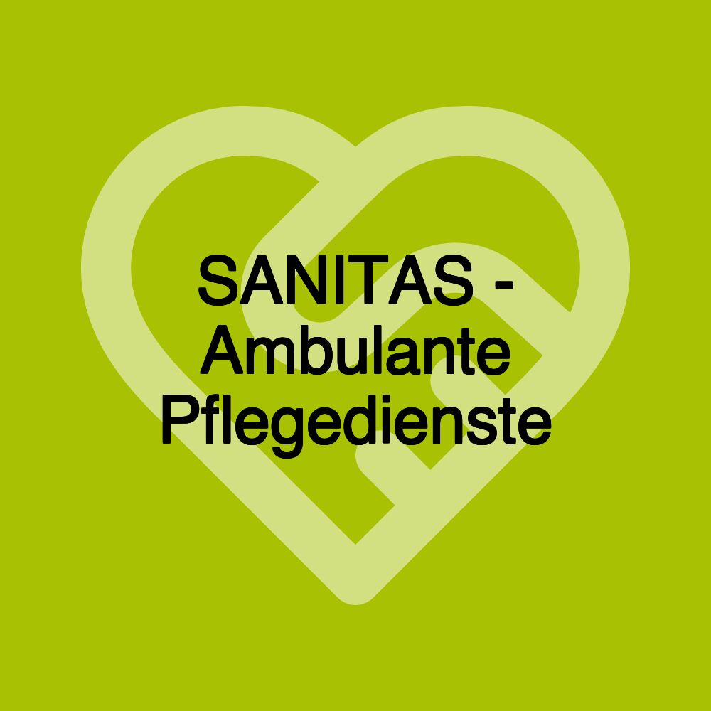 SANITAS - Ambulante Pflegedienste