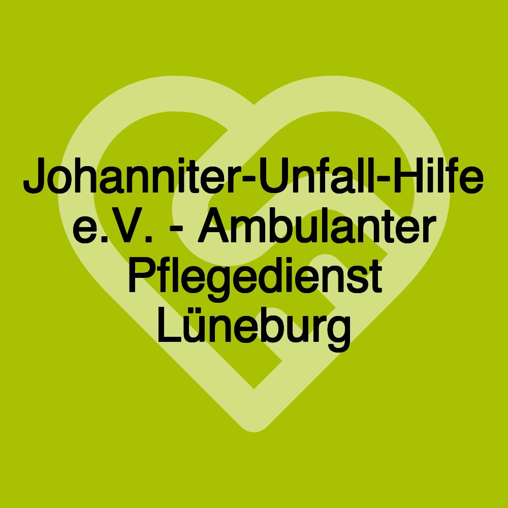 Johanniter-Unfall-Hilfe e.V. - Ambulanter Pflegedienst Lüneburg
