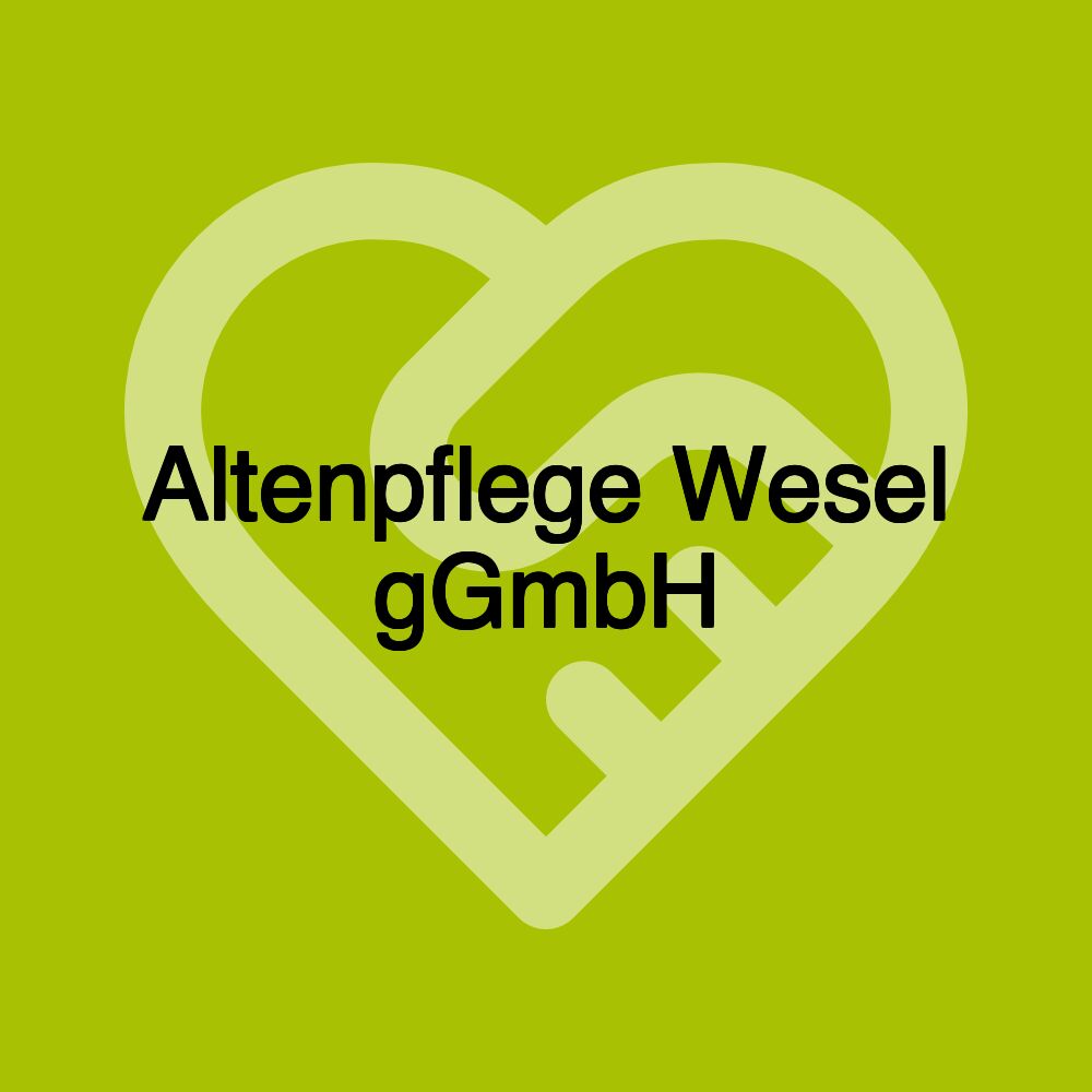 Altenpflege Wesel gGmbH