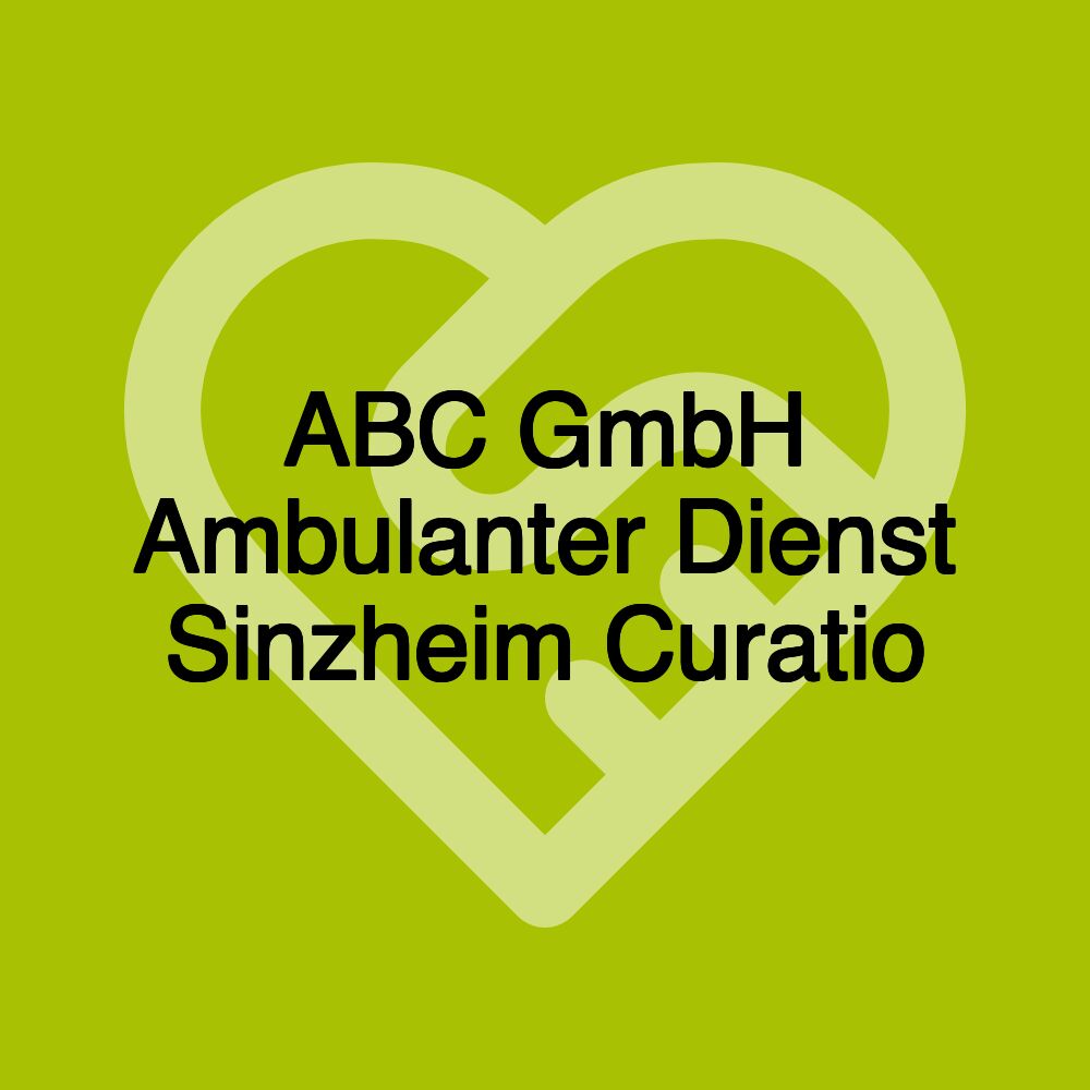 ABC GmbH Ambulanter Dienst Sinzheim Curatio