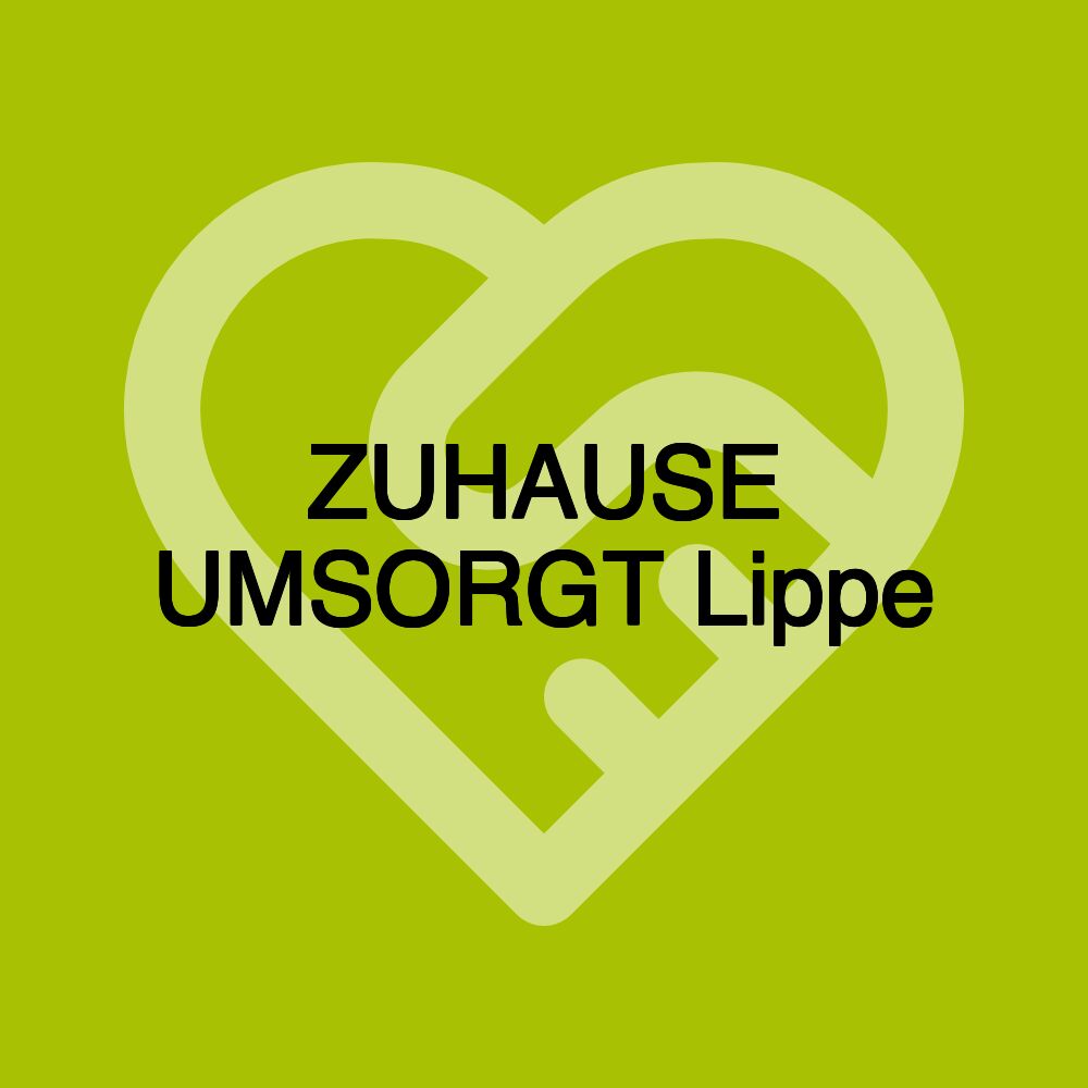 ZUHAUSE UMSORGT Lippe
