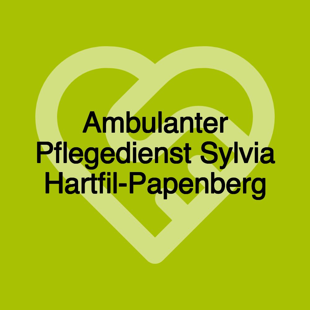 Ambulanter Pflegedienst Sylvia Hartfil-Papenberg