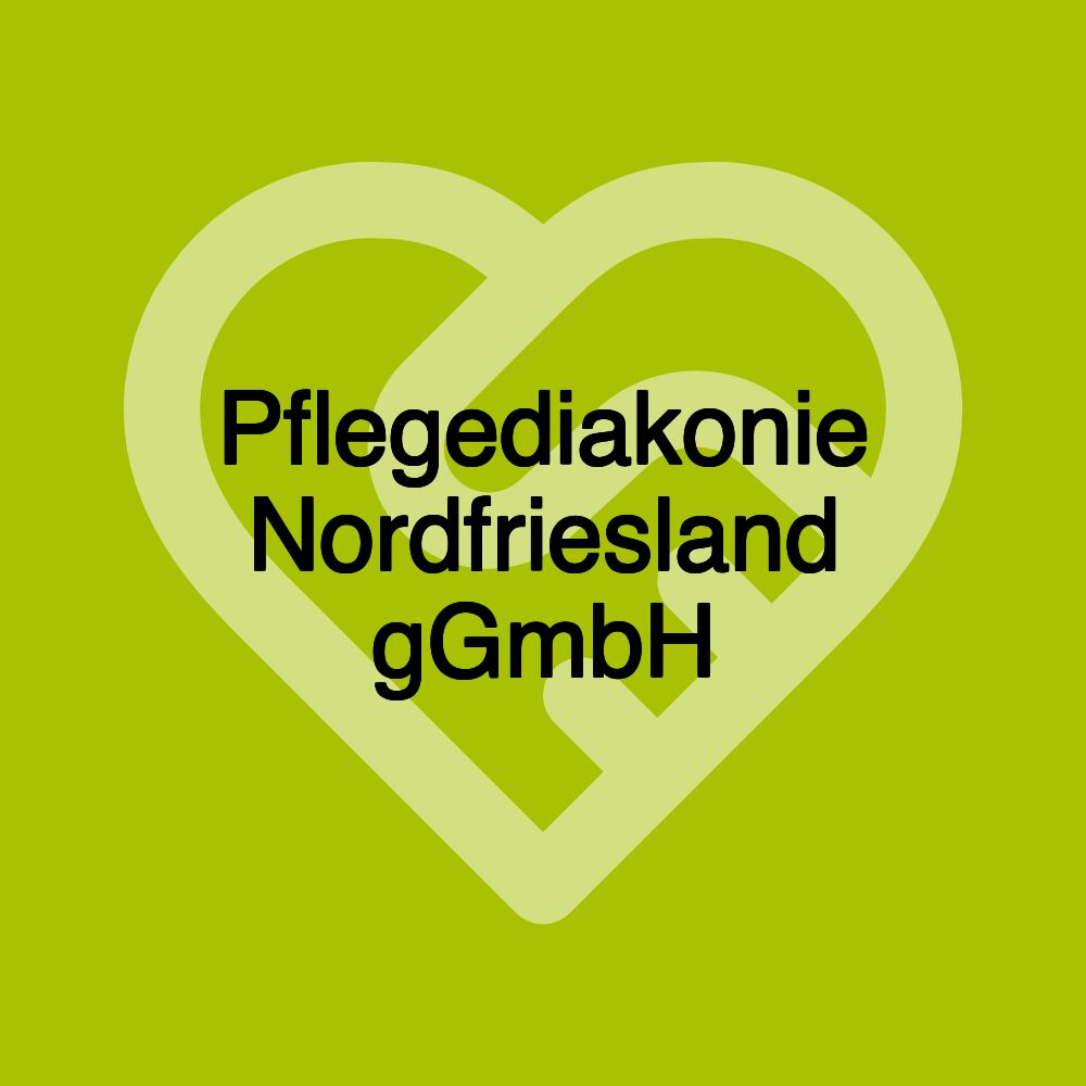 Pflegediakonie Nordfriesland gGmbH