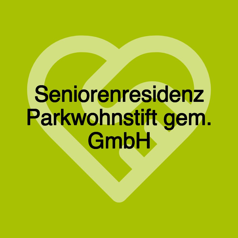 Seniorenresidenz Parkwohnstift gem. GmbH