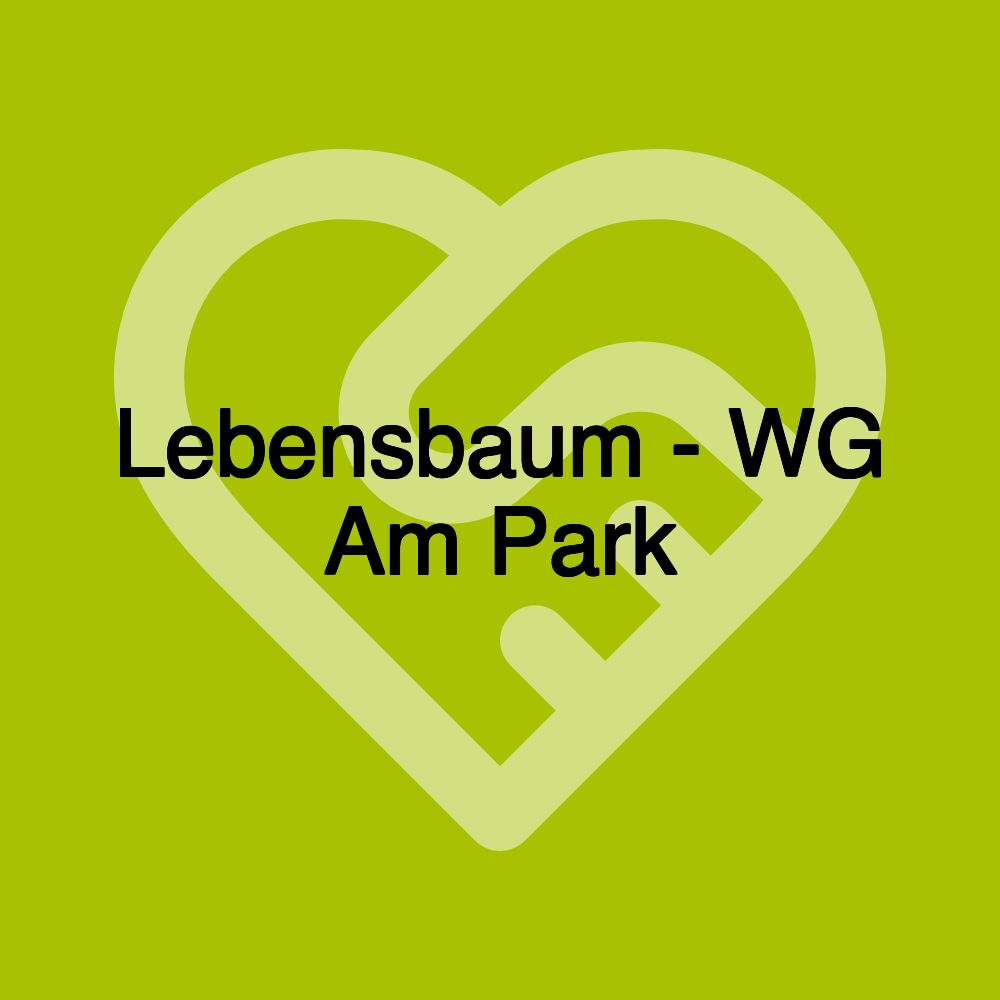 Lebensbaum - WG Am Park