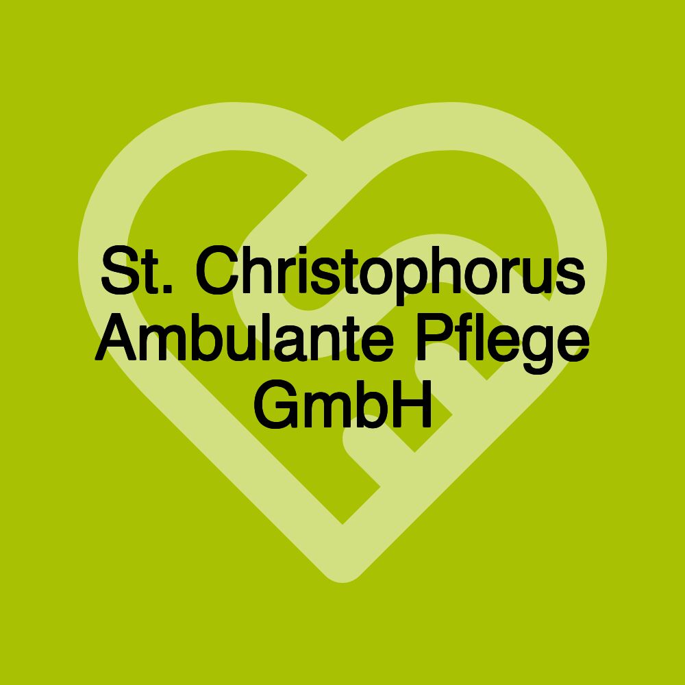 St. Christophorus Ambulante Pflege GmbH