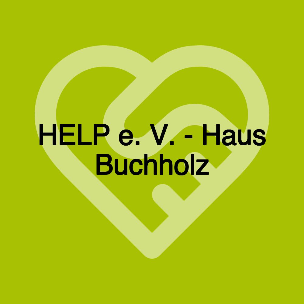 HELP e. V. - Haus Buchholz