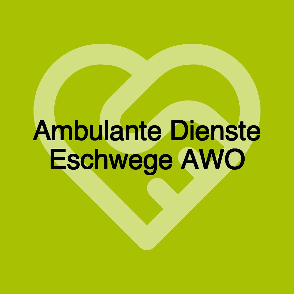 Ambulante Dienste Eschwege AWO