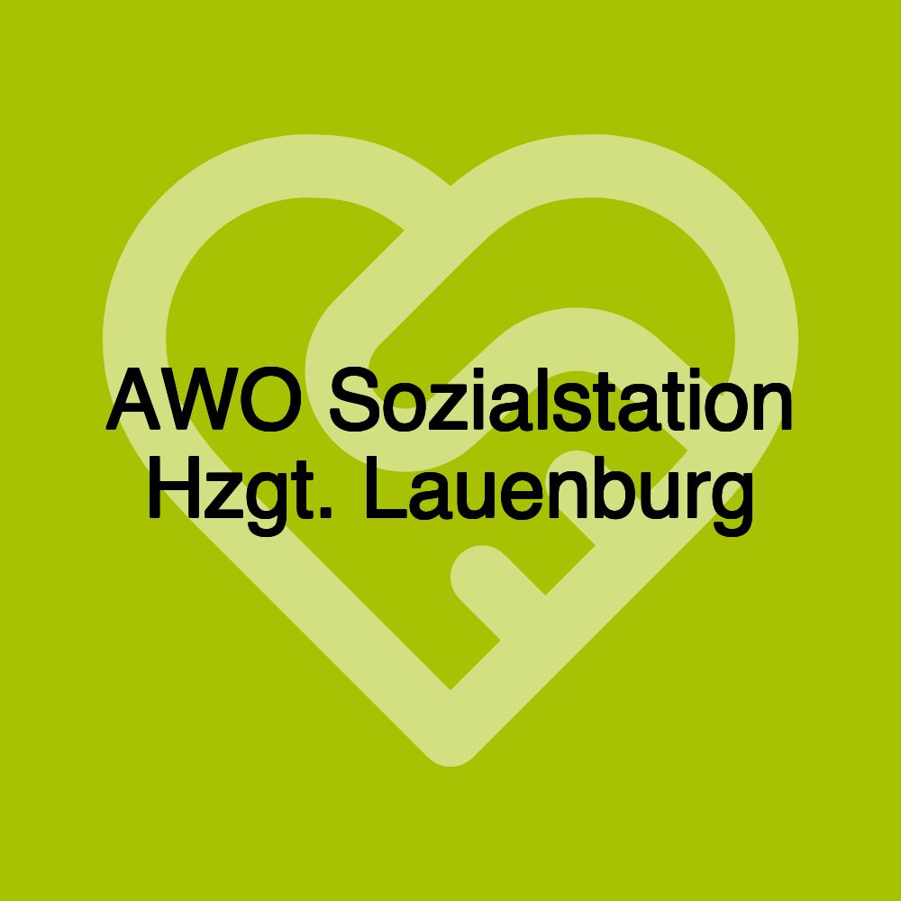 AWO Sozialstation Hzgt. Lauenburg