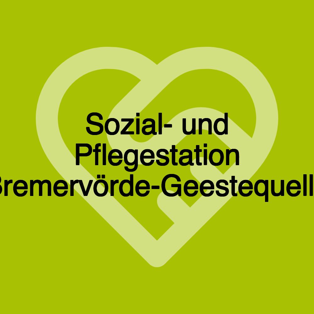 Sozial- und Pflegestation Bremervörde-Geestequelle