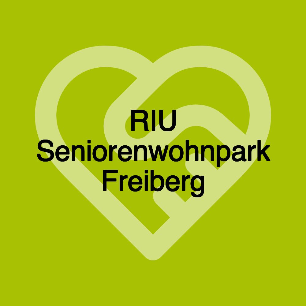 RIU Seniorenwohnpark Freiberg
