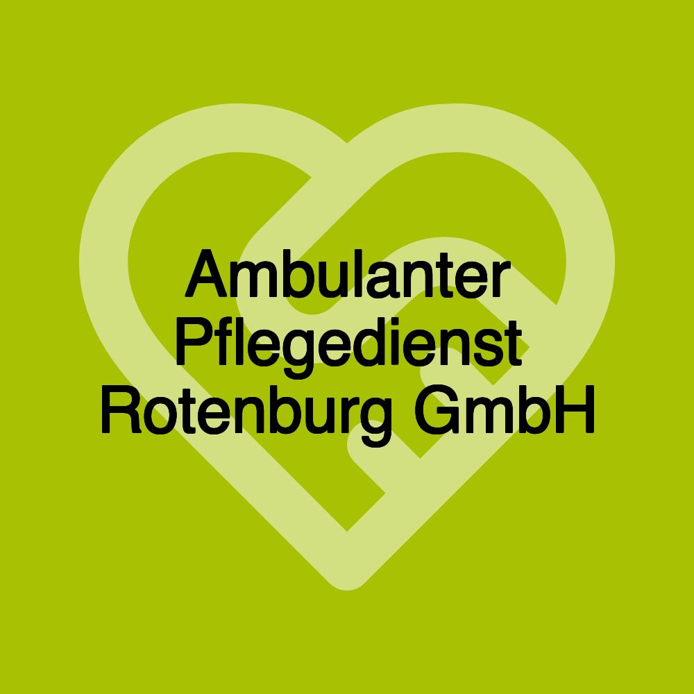 Ambulanter Pflegedienst Rotenburg GmbH