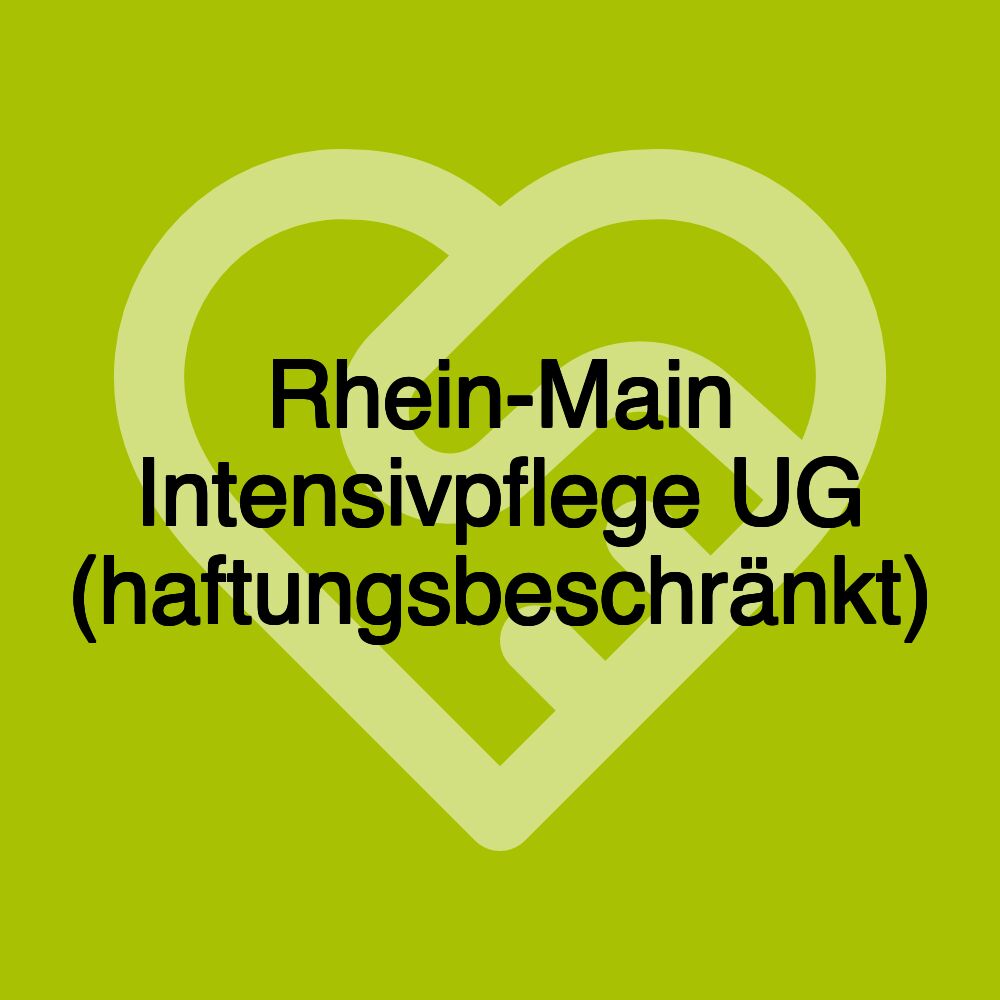 Rhein-Main Intensivpflege UG (haftungsbeschränkt)