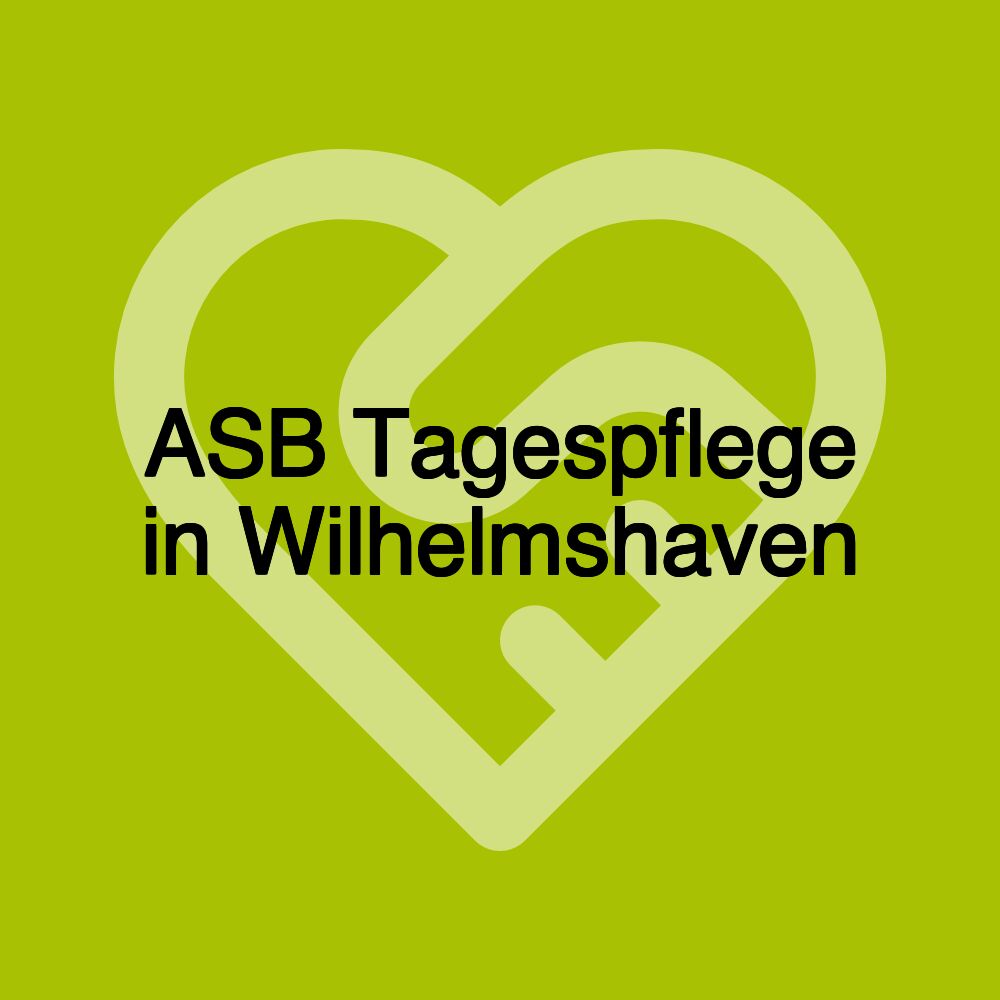 ASB Tagespflege in Wilhelmshaven