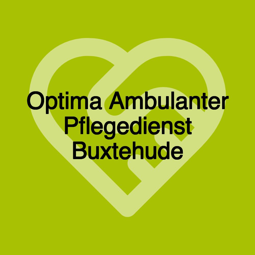 Optima Ambulanter Pflegedienst Buxtehude