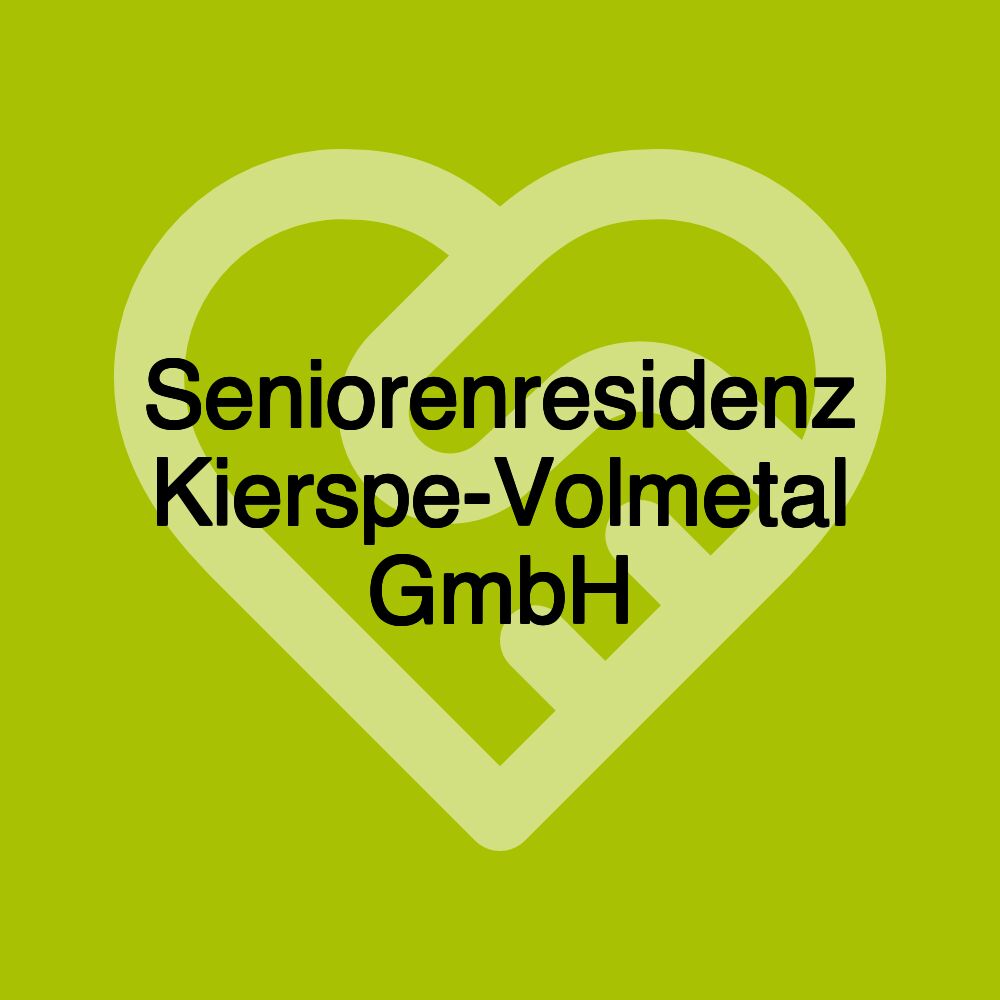 Seniorenresidenz Kierspe-Volmetal GmbH