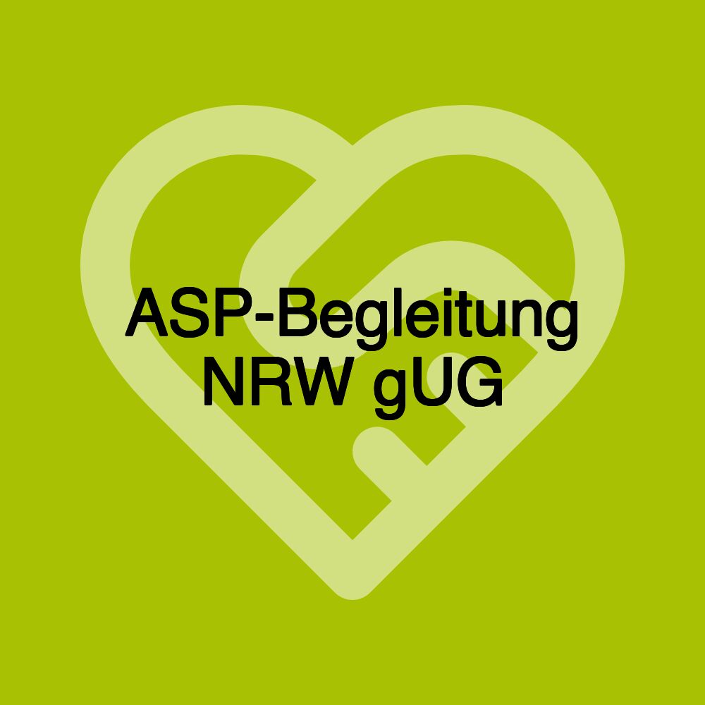 ASP-Begleitung NRW gUG