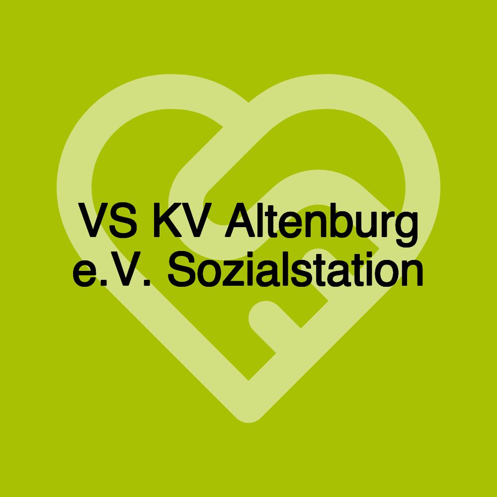 VS KV Altenburg e.V. Sozialstation