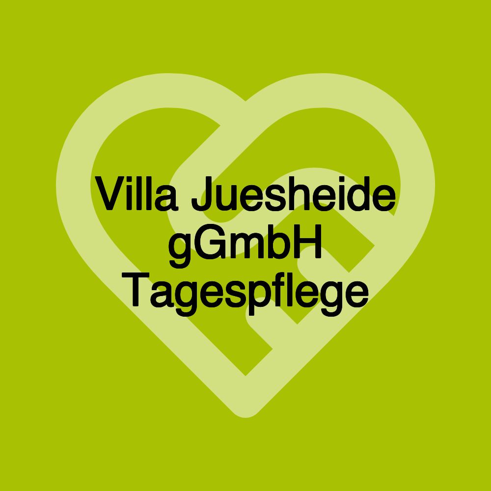 Villa Juesheide gGmbH Tagespflege