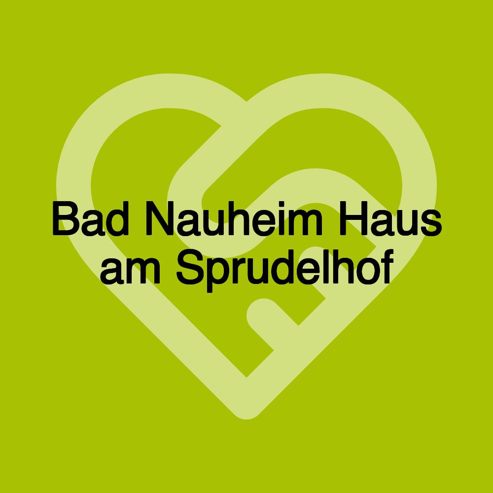 Bad Nauheim Haus am Sprudelhof
