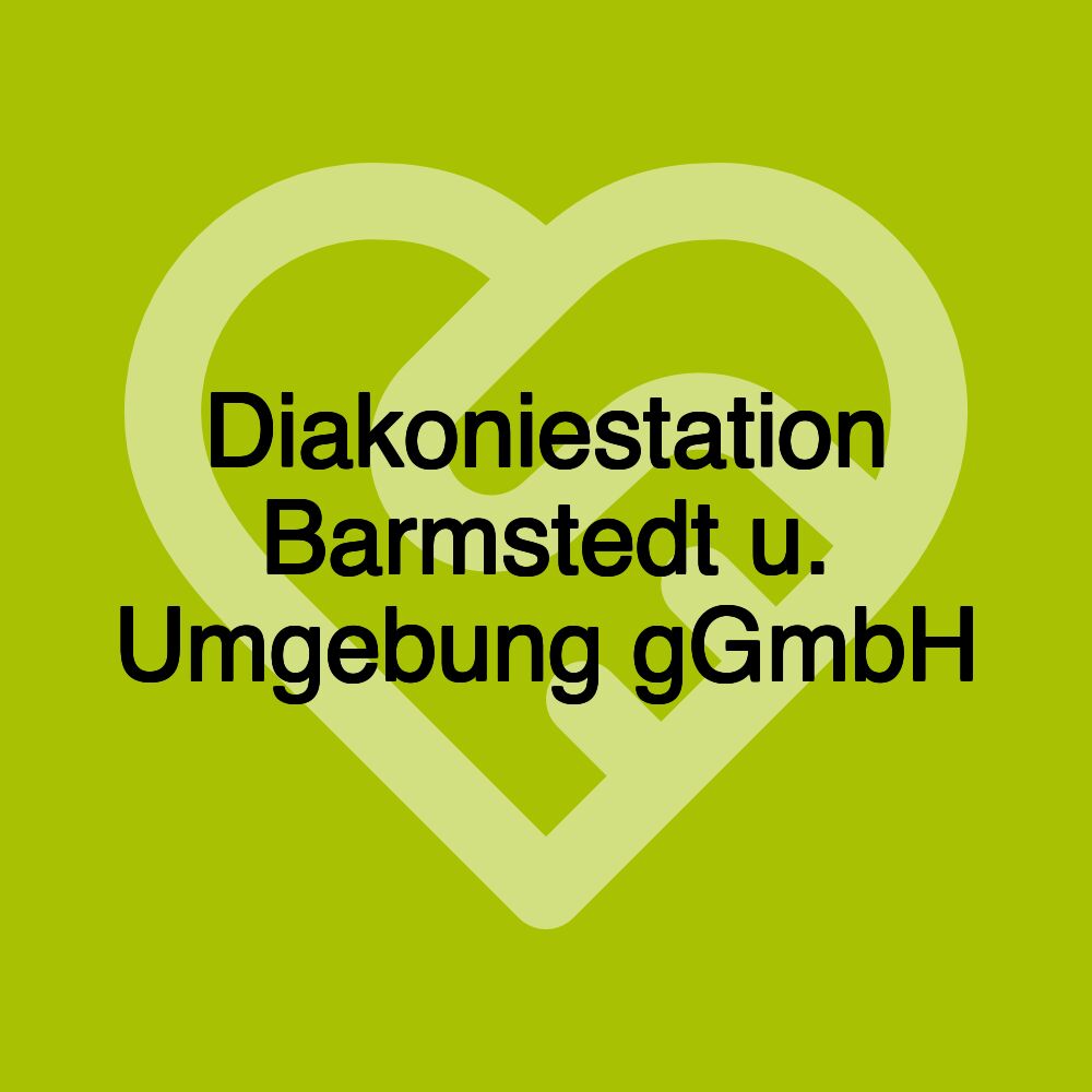 Diakoniestation Barmstedt u. Umgebung gGmbH