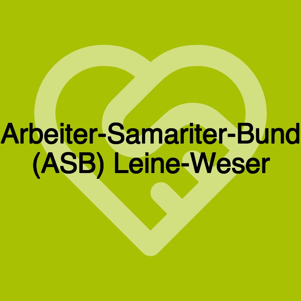 Arbeiter-Samariter-Bund (ASB) Leine-Weser